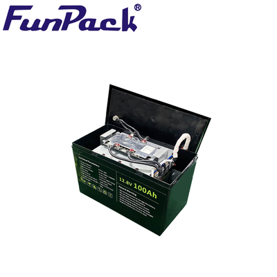 12.8V 100Ah 1280Wh LiFePO4 Lithium Battery Rechargeable Lead Acid Replacement Battery