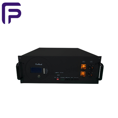 Rack LiFePO4 Energy Storage Battery 16S1P 51.2V 100Ah 5120Wh