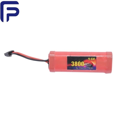 3800mAh بطارية Ni Mh قابلة لإعادة الشحن 9.6 فولت 680mA مع PCB 500 دورة حياة